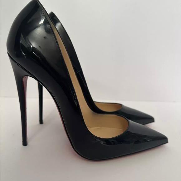 Christian Louboutin So Kate Pointed Toe Pump - Black, US8 - Picture 1 of 5
